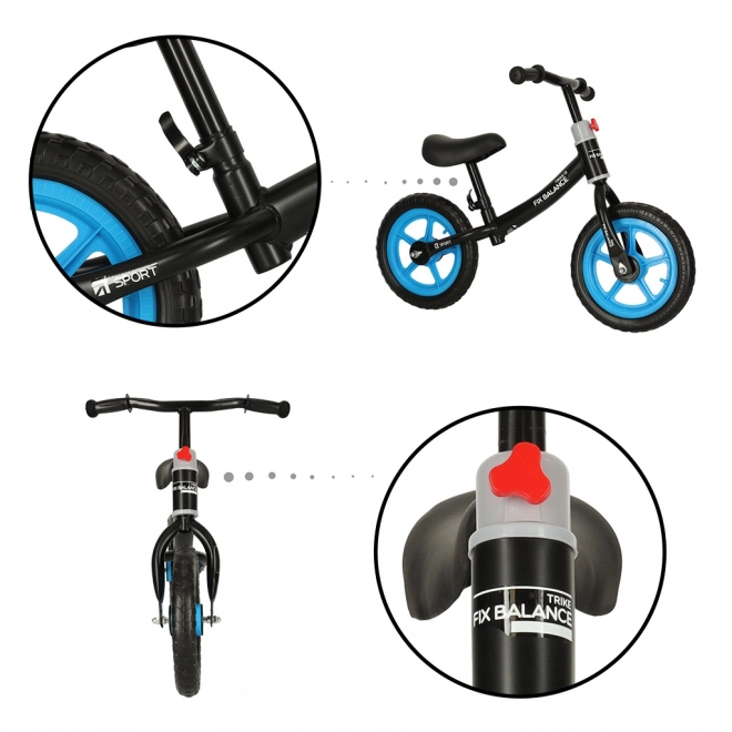 Kinderen fiets - loopfiets Trike Fix Balance – zwart