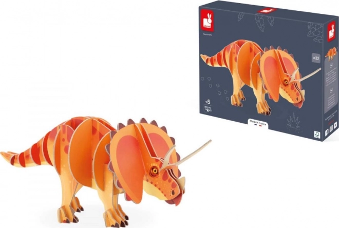 3D-puzzel Triceratops van Janod