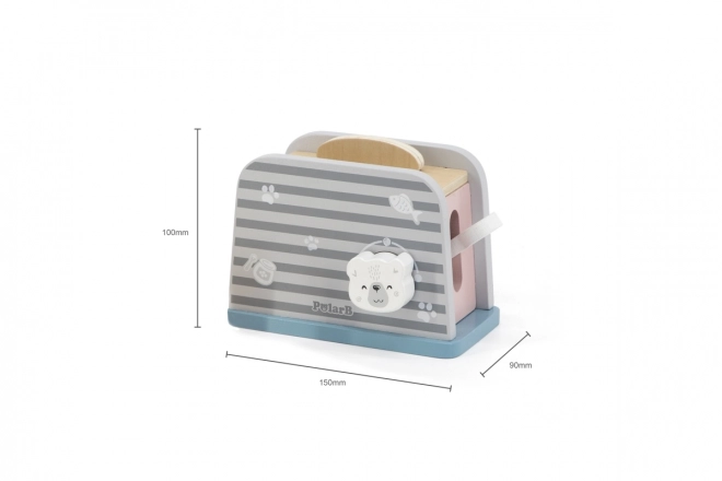 Houten tosti-ijzer
