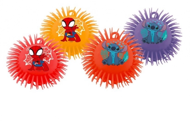 Kroezelige bal Spidey en Stitch