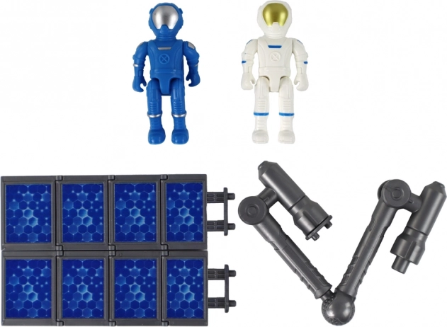 Astronauten en ruimte-accessoires