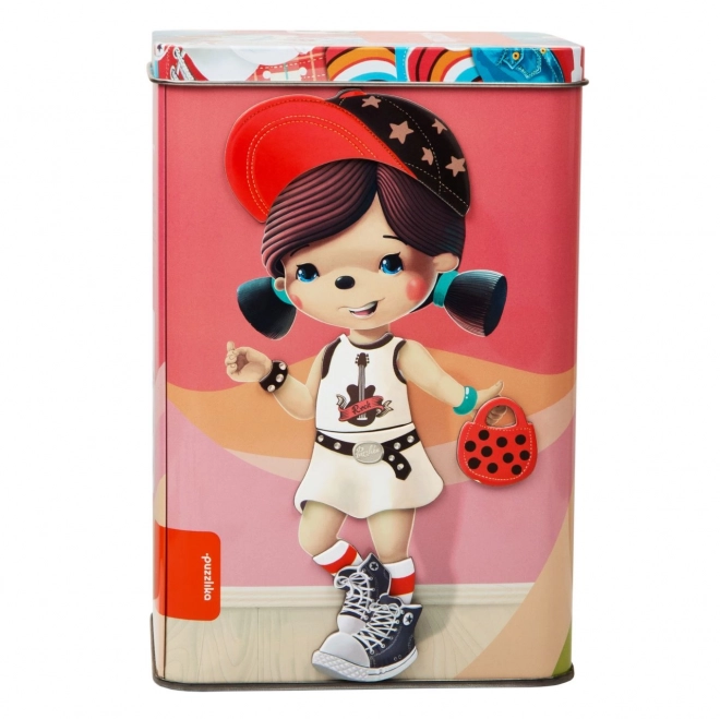 Magnetische speelgoed Puzzlika - Pop met kleding