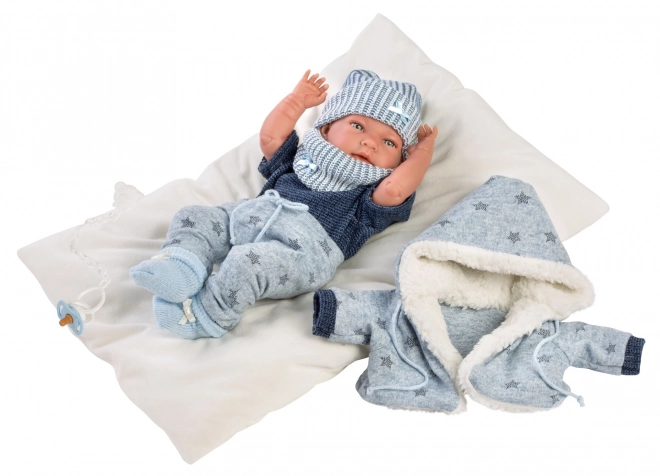 Llorens M738-81 kleding voor pop baby NEW BORN maat 40-42 cm