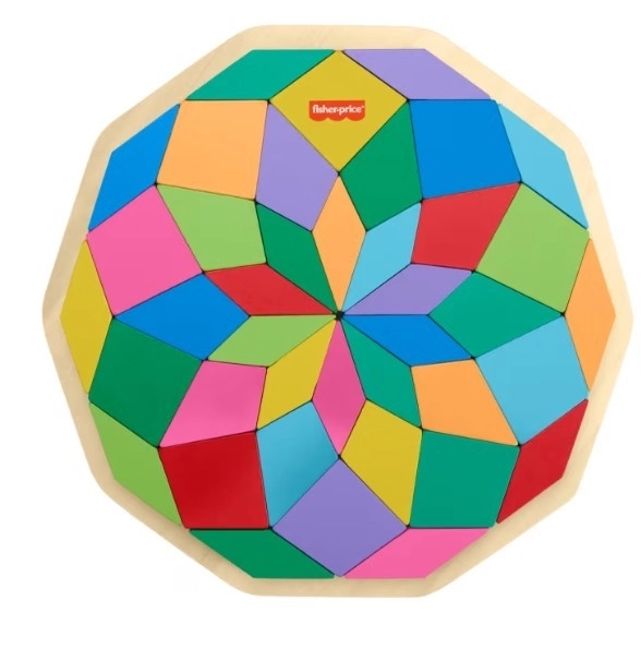 Houten puzzel Mandala Fisher-Price