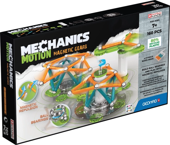 Magnetische bouwset GEOMAG Mechanics Motion Gears