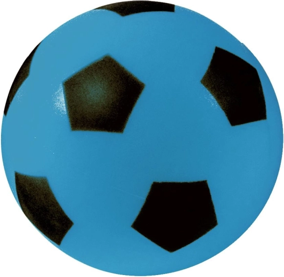 Androni zachte bal 12 cm blauw