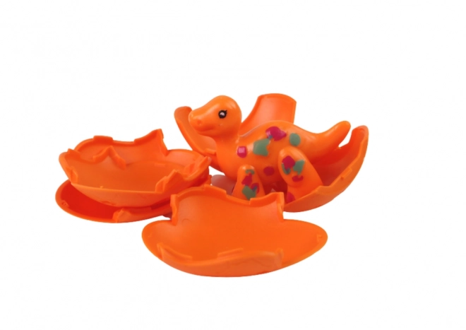 Uitkomende dinosaurus-eieren met kleurrijke schaal - set van 12 stuks