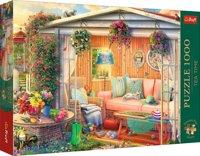 TREFL Puzzel Premium Plus Theetijd: Mijn favoriete plek 1000 stukjes