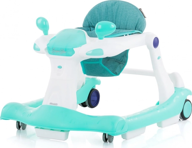 CHIPOLINO Interactieve loopstoel Super Star 2-in-1 Mint