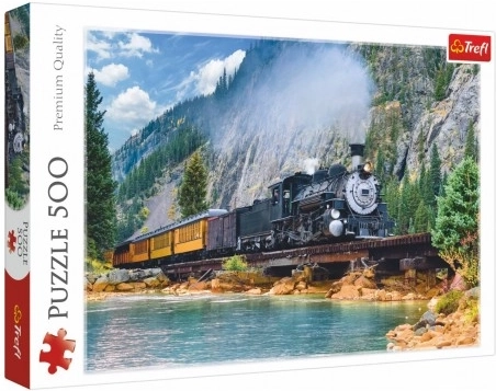 Puzzel Bergtrein 500 Stukjes Trefl