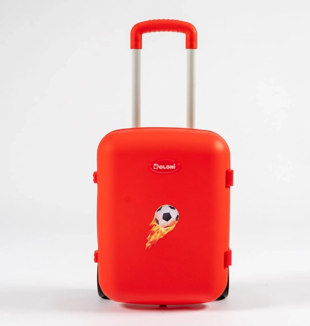 DOLONI Kinder reiskoffer - rood