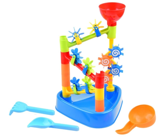 Interactief waterspel
