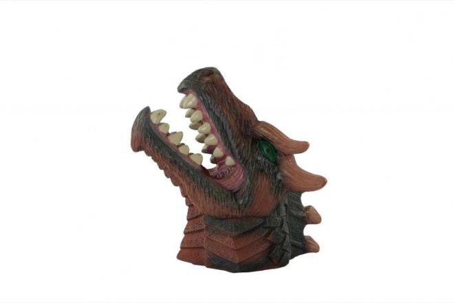 Dinosaurus voor op de hand