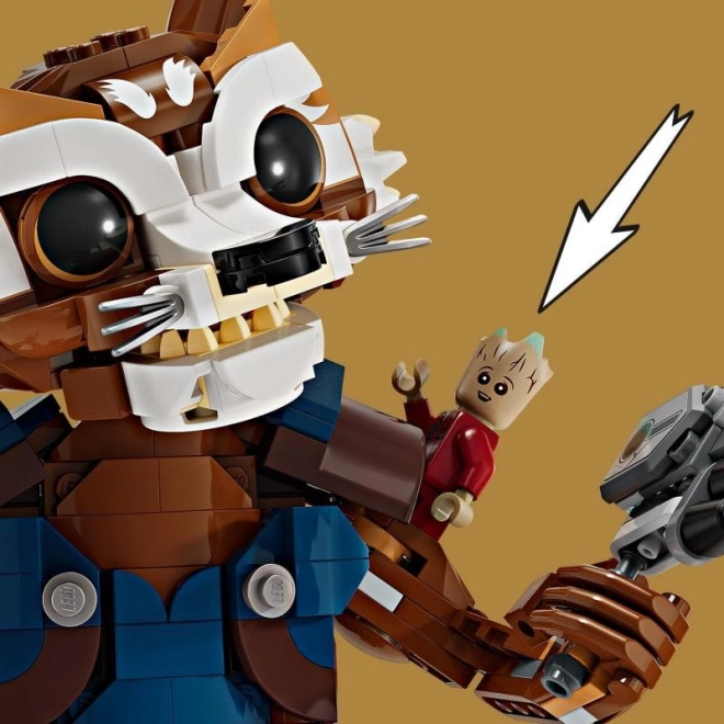 LEGO4 Marvel 76282 Rocket en kleine Groot