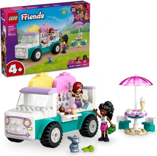 Friends ijsjes-foodtruck uit Heartlake City