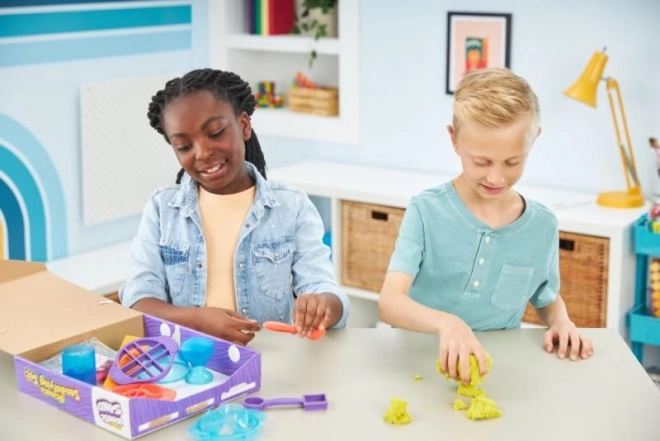 Kinetisch zand ultieme zandset met gereedschap