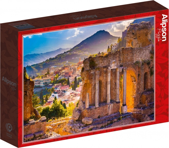 Puzzel Amfitheater in Taormina 1000 stukjes