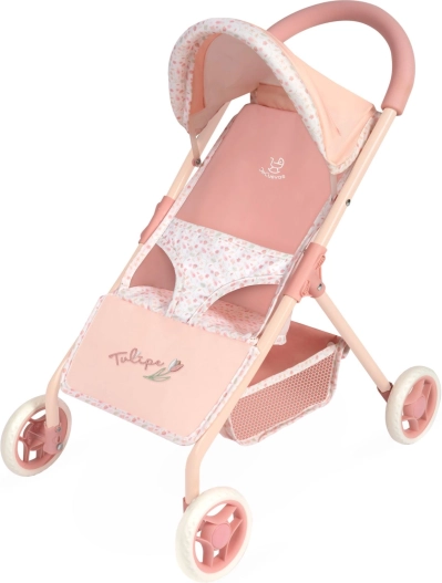 Sportieve poppenwagen Tulipe 55 cm DE CUEVAS