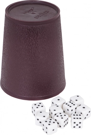 Comfortabele beker voor zeker schudden