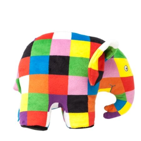 Iconisch kleurrijk patchwork van ELMER