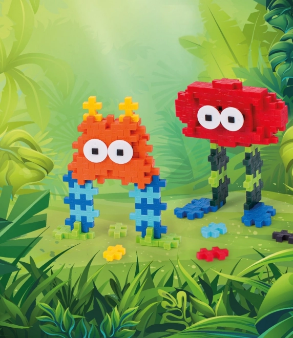 Plus-Plus Creatieve Set Leer Monsters Bouwen