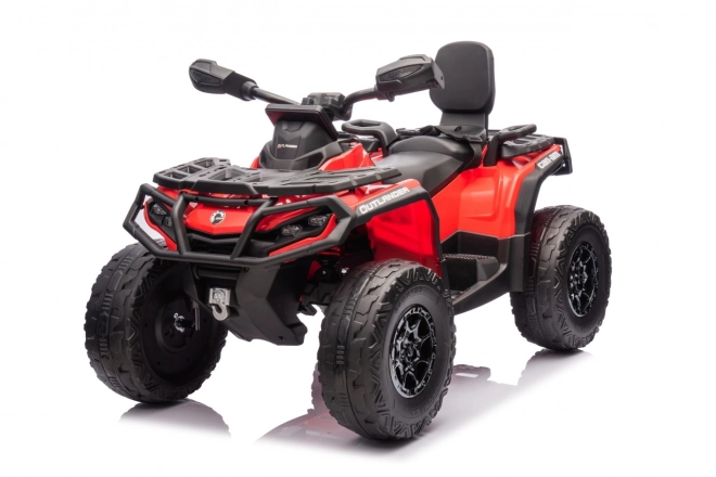 Elektrische kinderquad Can Am Outlander met bestuurder