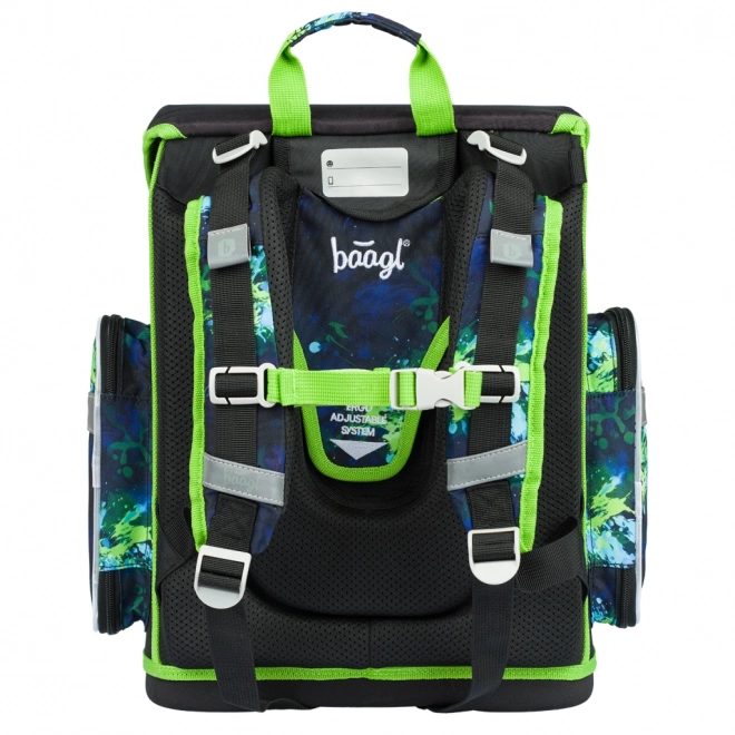 BAAGL 3 SET Ergo Voetbalspeler: schooltas, etui, zak