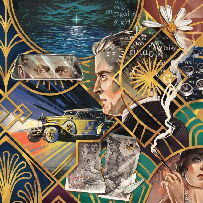 Ravensburger vierkante puzzel ART & SOUL: THE GREAT GATSBY 750 stukjes