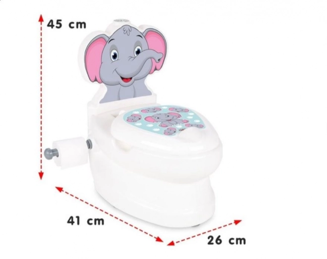 Kinder toilet Olifant