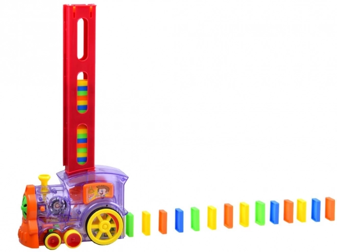 Domino locomotief bouwpakket