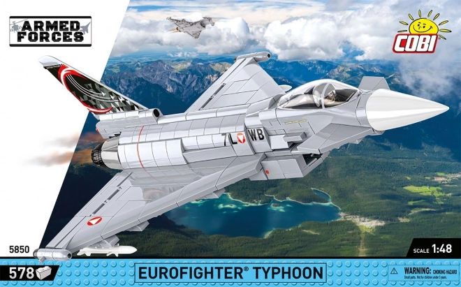 COBI 5850 Strijdkrachten Eurofighter Typhoon Oostenrijk, 1:48, 578 stuks