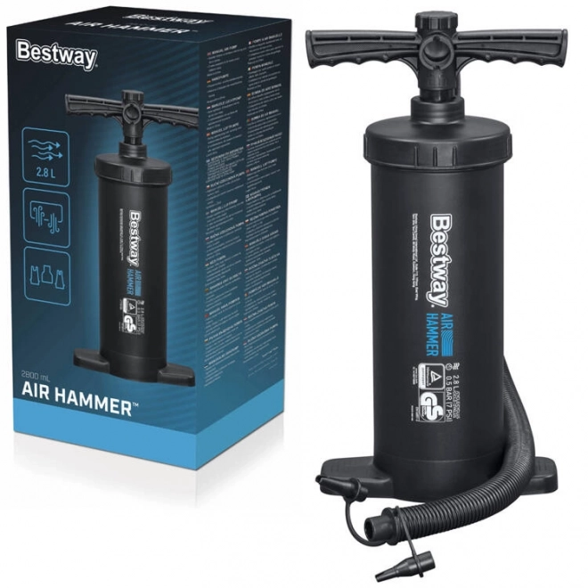 Bestway handpomp voor luchtbed 37 cm