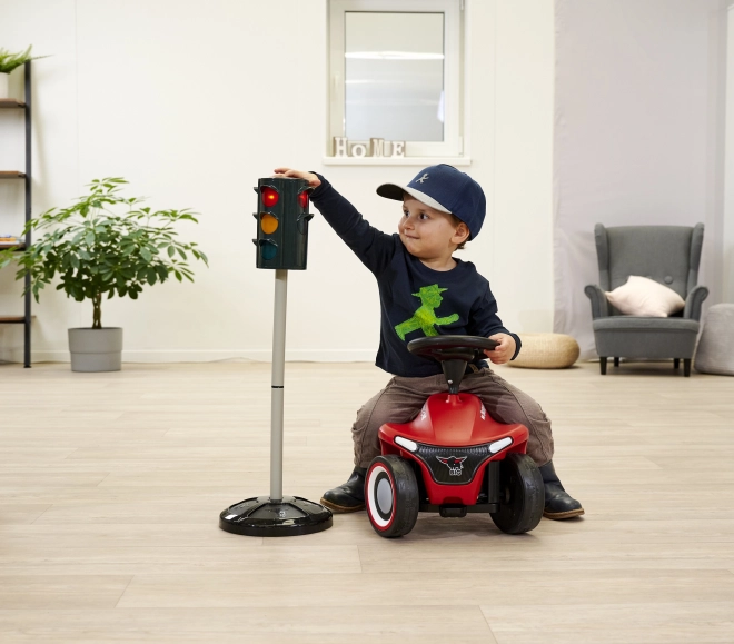 Grote verkeerslicht met automatische omschakeling van lichten