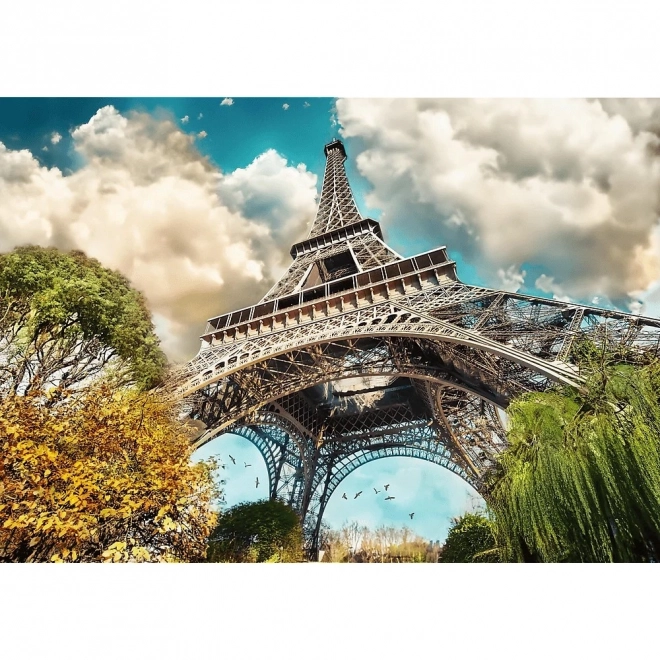 TREFL Puzzel Premium Plus Foto Odyssey: Eiffeltoren 1000 stukken