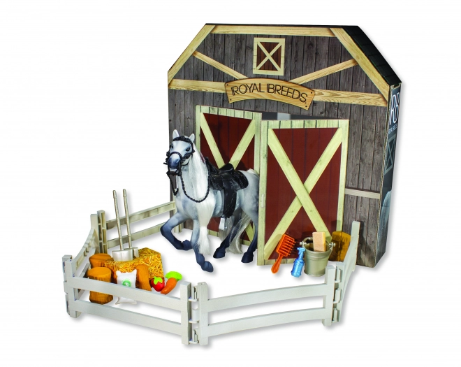 Royal Breeds Paard met accessoires 17 cm