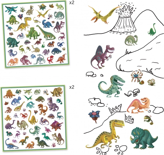 Dinosaurus Stickers