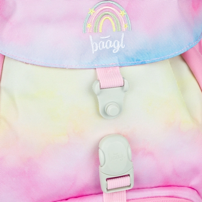 BAAGL Schoolrugzak Airy Rainbow Unicorn