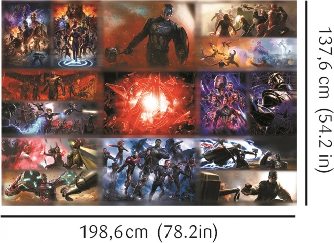 TREFL Puzzel UFT Marvel: Ultieme verzameling 13500 stuks
