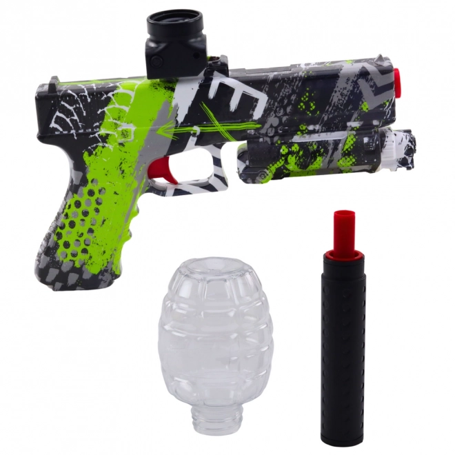 Pistool voor gelballetjes en foamdarts 2v1