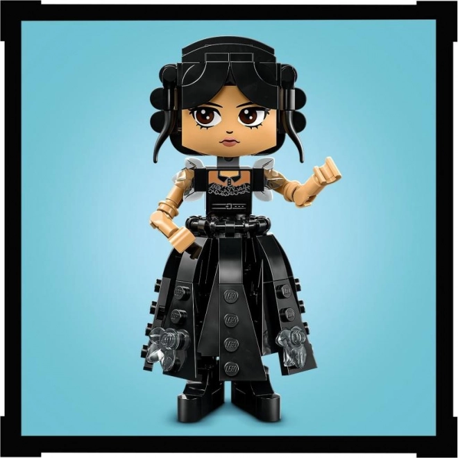 LEGO Wednesday Addams figuur