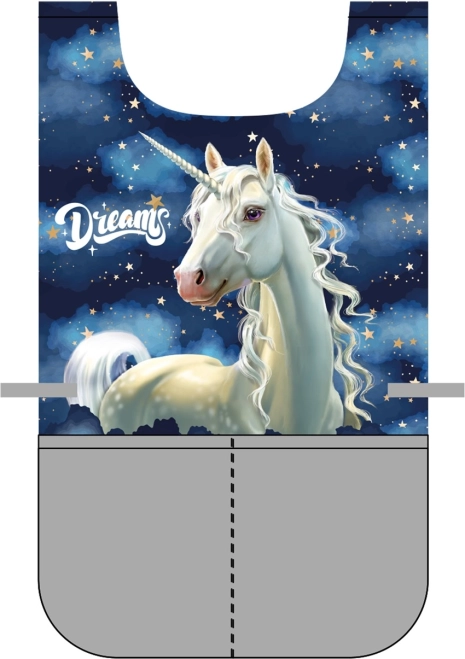 Schortponcho Unicorn voor beeldende vorming