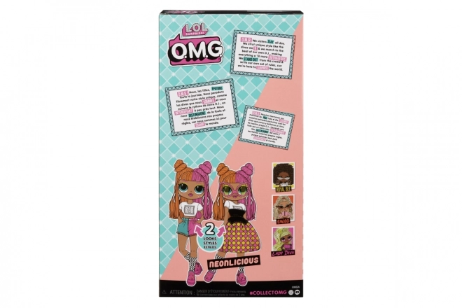 L.O.L. Surprise! OMG Grote Zus, 2 outfits – Neonlicious