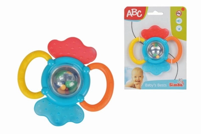 Rammelaar en bijtring in één, 12cm