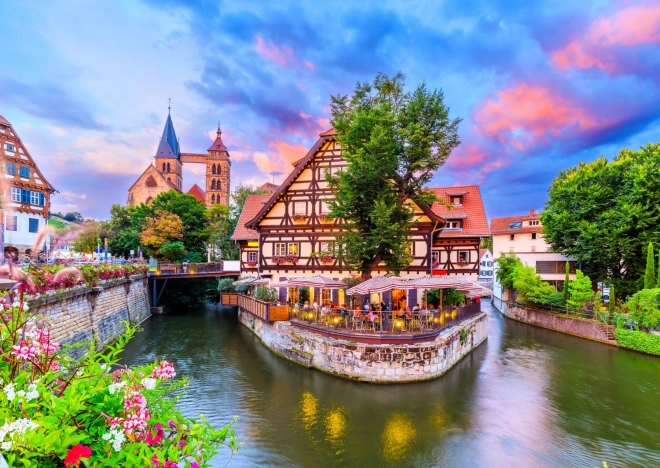 Geniet van puzzel Esslingen am Neckar Duitsland 1000 stukjes