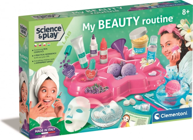 CLEMENTONI Wetenschap&Spel: Laboratorium Mijn cosmetische routine