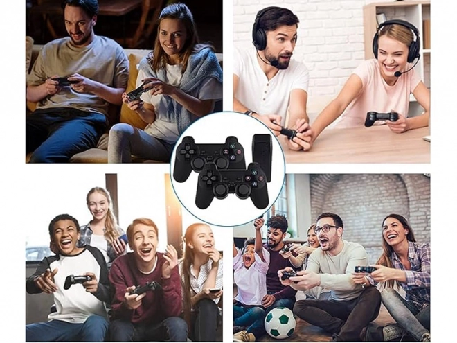 Retro gaming console met HDMI en 2 controllers