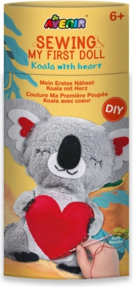 Creatieve set Mijn eerste pop om te naaien – koala