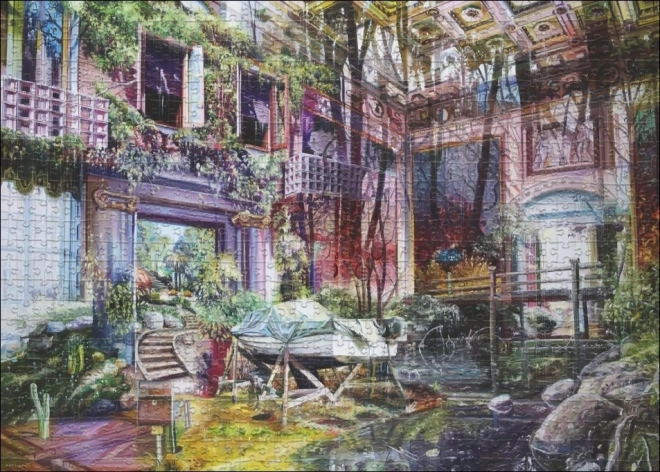 Puzzle Útěk 1000 stukjes