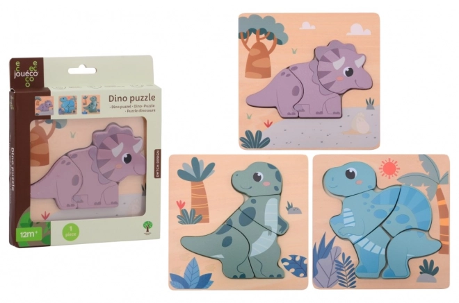 Houten puzzel Dino Jouéco