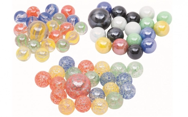 Glazen knikkers Marbles 21 st - Marmeren knikkers